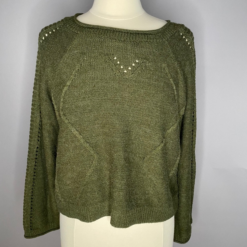 Army green ANA sweater.  Size XXL